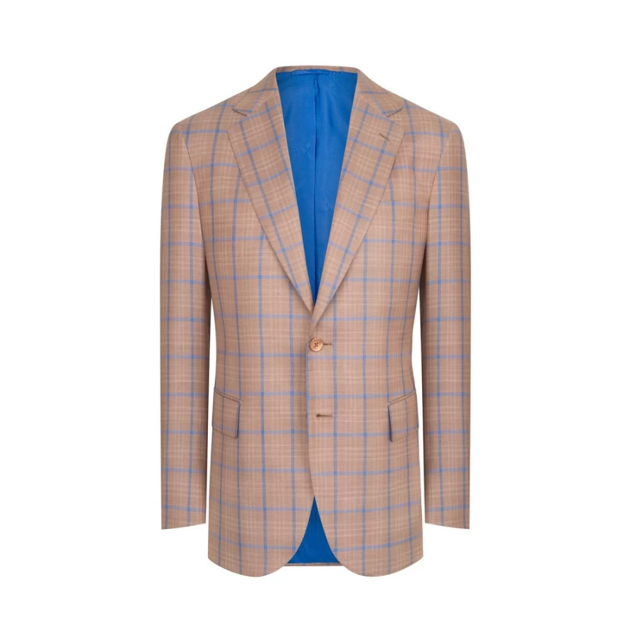 "Stefano Ricci Men's Two Button Iconic Sartorial Jacket – Luxury Tailored Blazer"