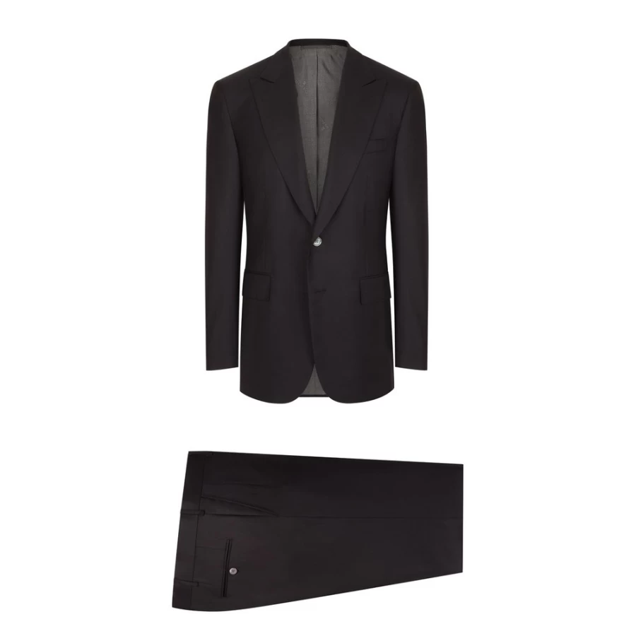 "Stefano Ricci Men's Luxury Two-Button Suit – Premium Tailored Blazer for Formal Wear"