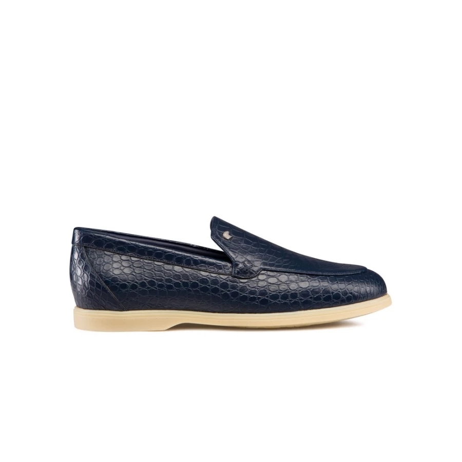 Stefano Ricci Luxury Matted Crocodile Leather Loafers for Men - Premium Italian Designer Slip-On Shoes
