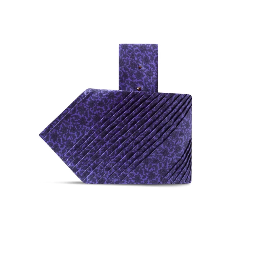 Stefano Ricci Silk Pleated Tie in Elegant Color 41037_010 for Luxury Menswear