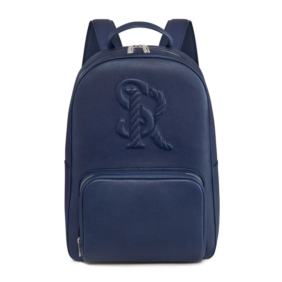 Stefano Ricci Handcrafted Genuine Calfskin Leather Backpack for Men Luxury Designer Bag