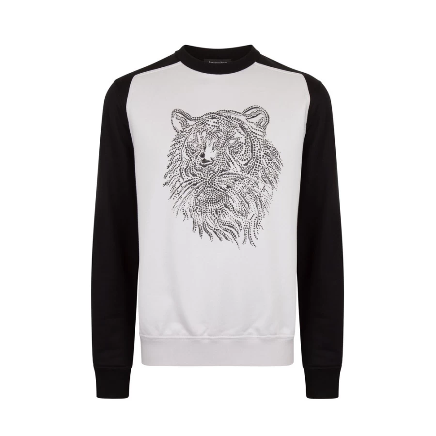 Stefano Ricci Men's Premium Jogging Crewneck Sweatshirt for Comfort & Style