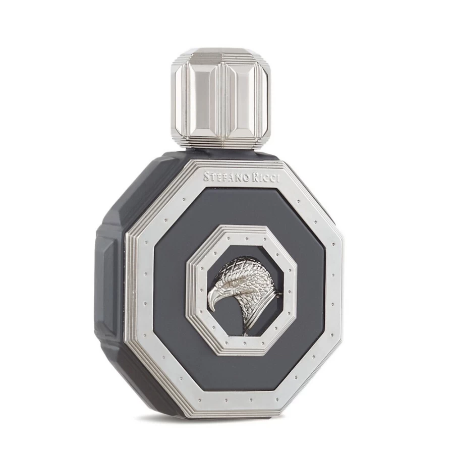 Stefano Ricci Royal Eagle Black EDP Gift Set with Luxury Scented Candle for Men
