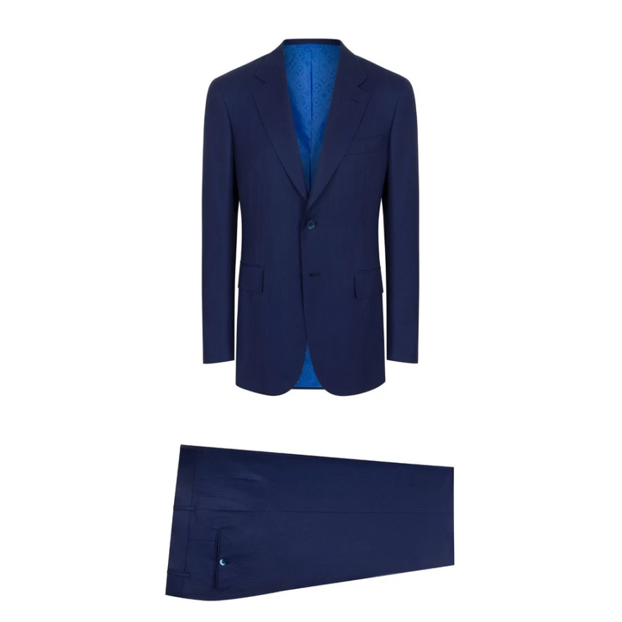 "Stefano Ricci Men's Two-Button Fiesole Luxury Suit – Premium Tailored Blazer"