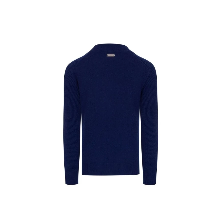 Stefano Ricci Junior Mock Neck Sweater for Kids - Premium Cotton Knitwear