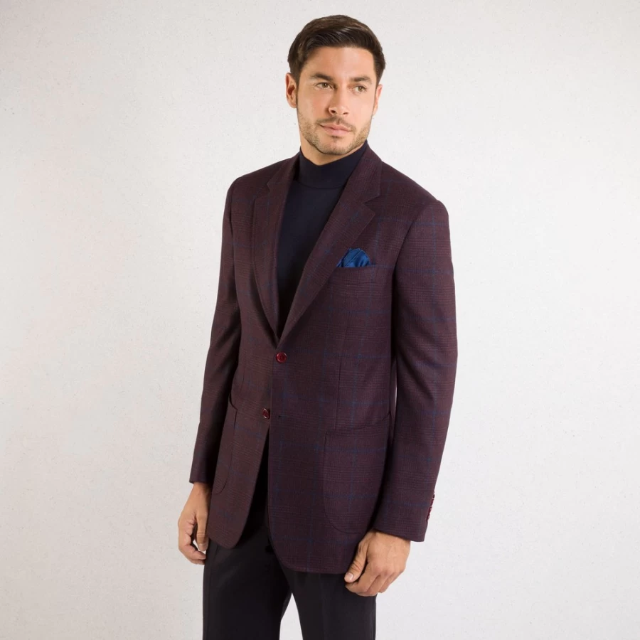 Stefano Ricci Men's Two-Button Fiesole Jacket – Premium Luxury Blazer for Gentlemen