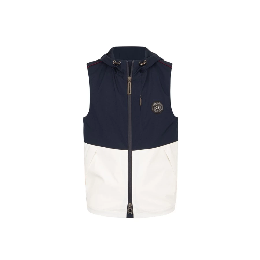 "Stefano Ricci Junior Hooded Gilet for Kids – Premium Quilted Vest"