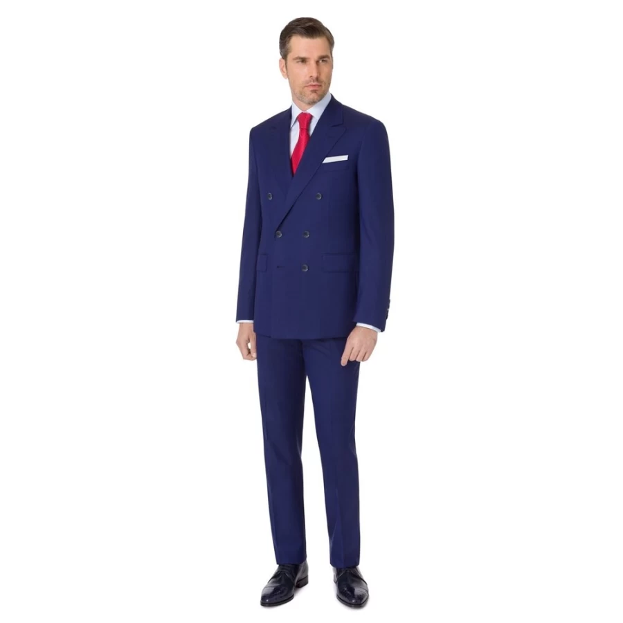"Stefano Ricci Men's Double Breasted Suit - Luxury Formal Wear for Gentlemen"