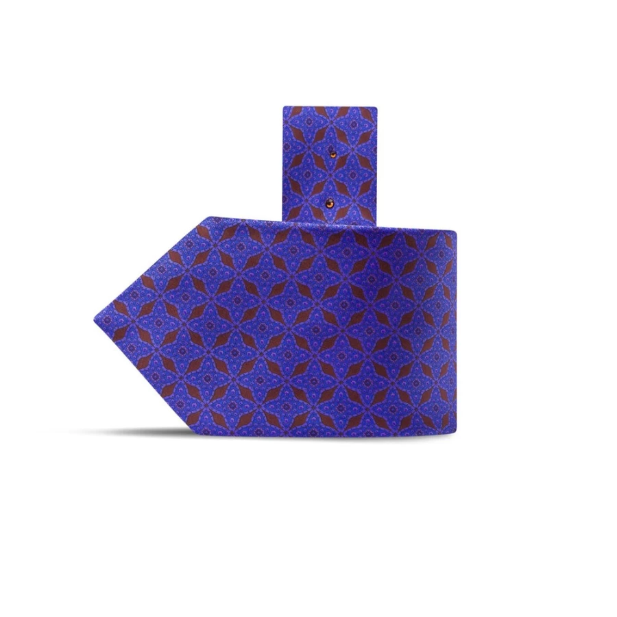 Stefano Ricci Luxury Hand-Printed Silk Tie in Elegant Color 37009_008