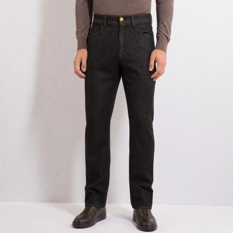 "Stefano Ricci Men's Premium Luxury Jeans for Style & Comfort"