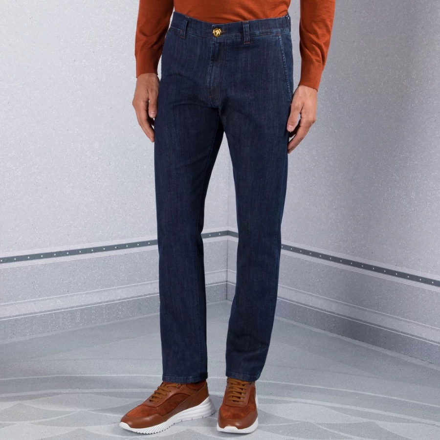 "Stefano Ricci Men's Premium Luxury Jeans for Style & Comfort"