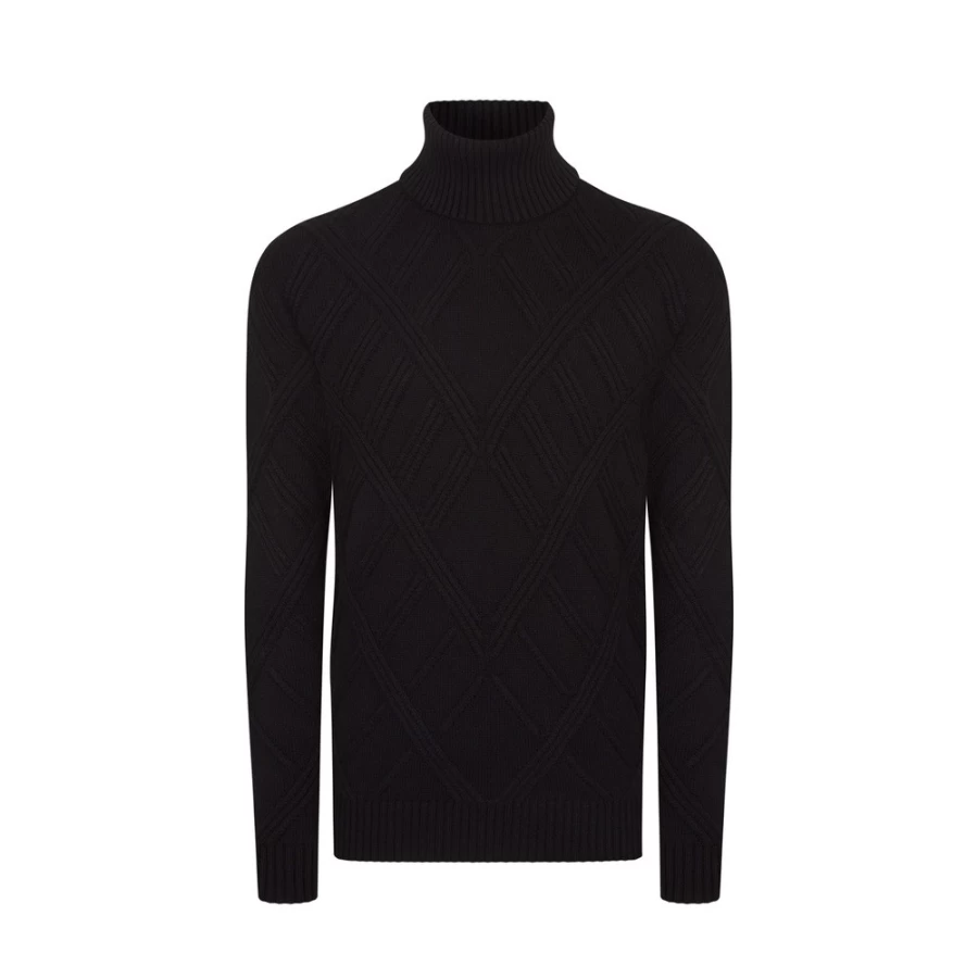 Stefano Ricci Men's Premium Turtleneck Sweater in Elegant F21491_131 Color