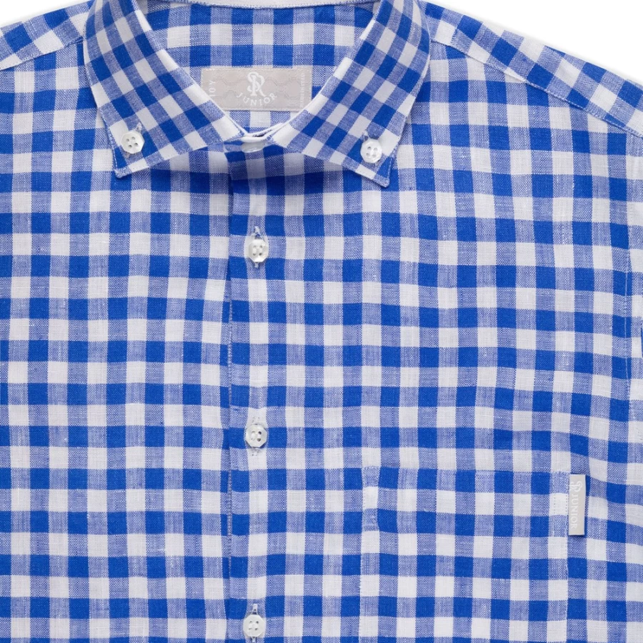 Stefano Ricci Junior Handmade Ciliegia Shirt for Boys - Premium Italian Craftsmanship