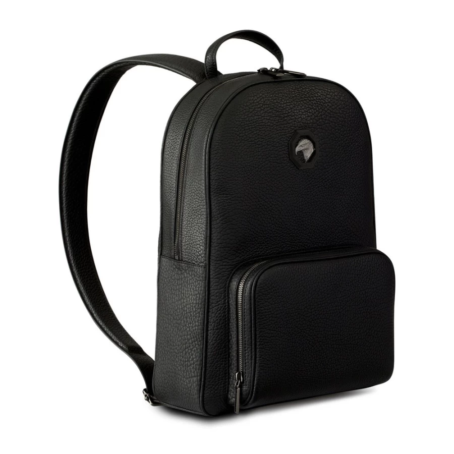 "Stefano Ricci Handcrafted Calfskin Leather Backpack – Premium Luxury Men's Travel Bag"