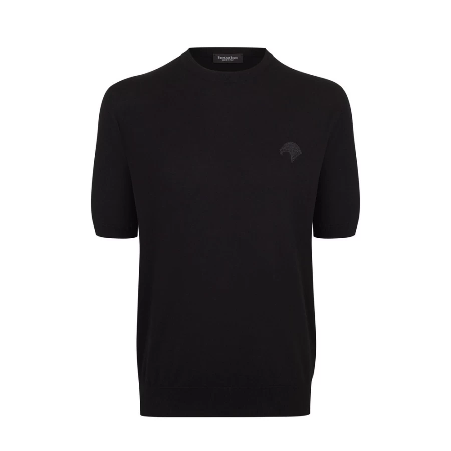 Stefano Ricci Men's Short Sleeve Crewneck Sweater in F22145_131 Color