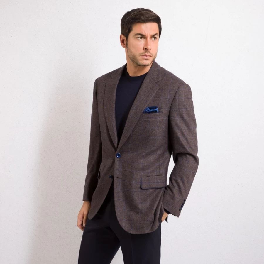"Stefano Ricci Men's Luxury Two-Button Blazer Jacket"