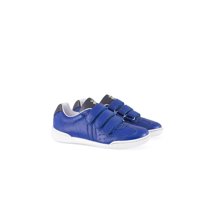 Stefano Ricci Junior Deerskin Sneakers for Boys & Girls | Premium Leather Kids' Shoes