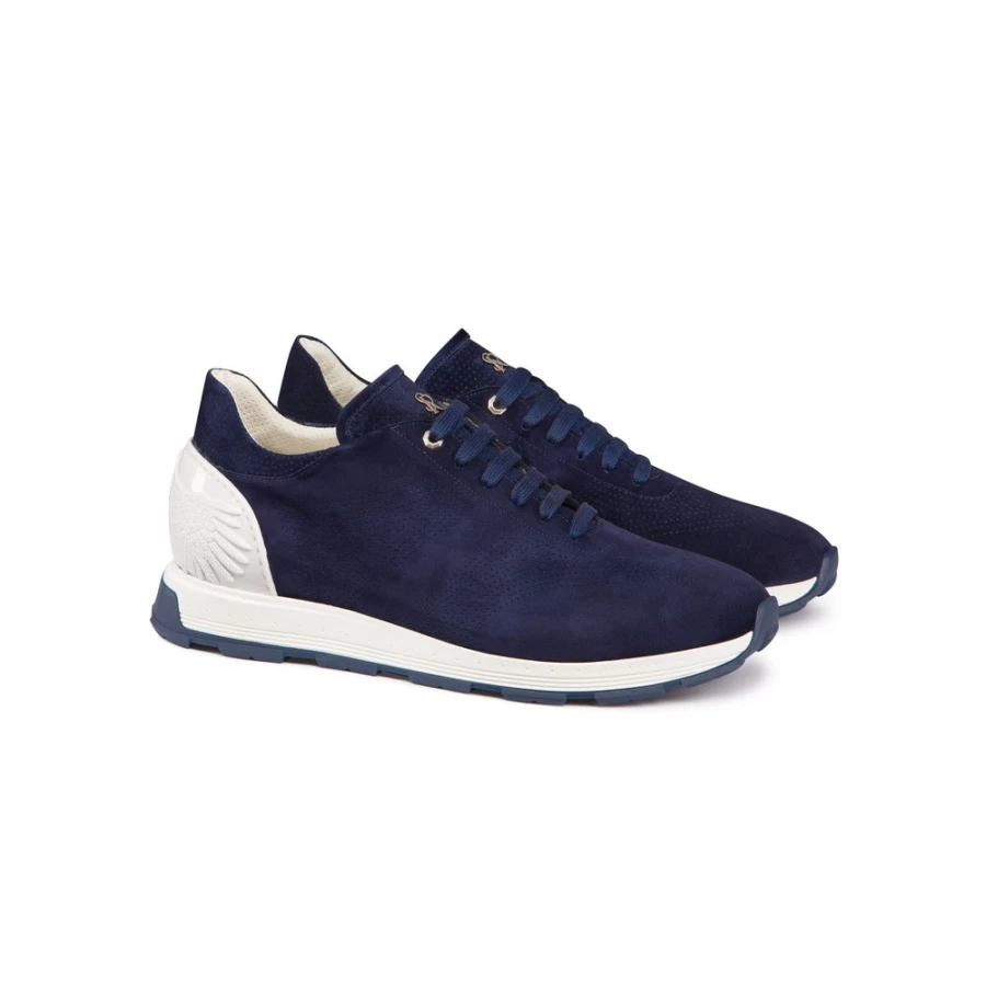 Stefano Ricci Luxury Suede Sneakers for Men | Premium Italian Designer Shoes