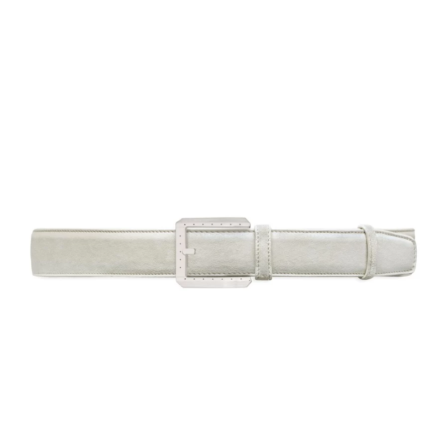 "Stefano Ricci Genuine Suede Handmade Leather Belt for Men – Premium Italian Craftsmanship"