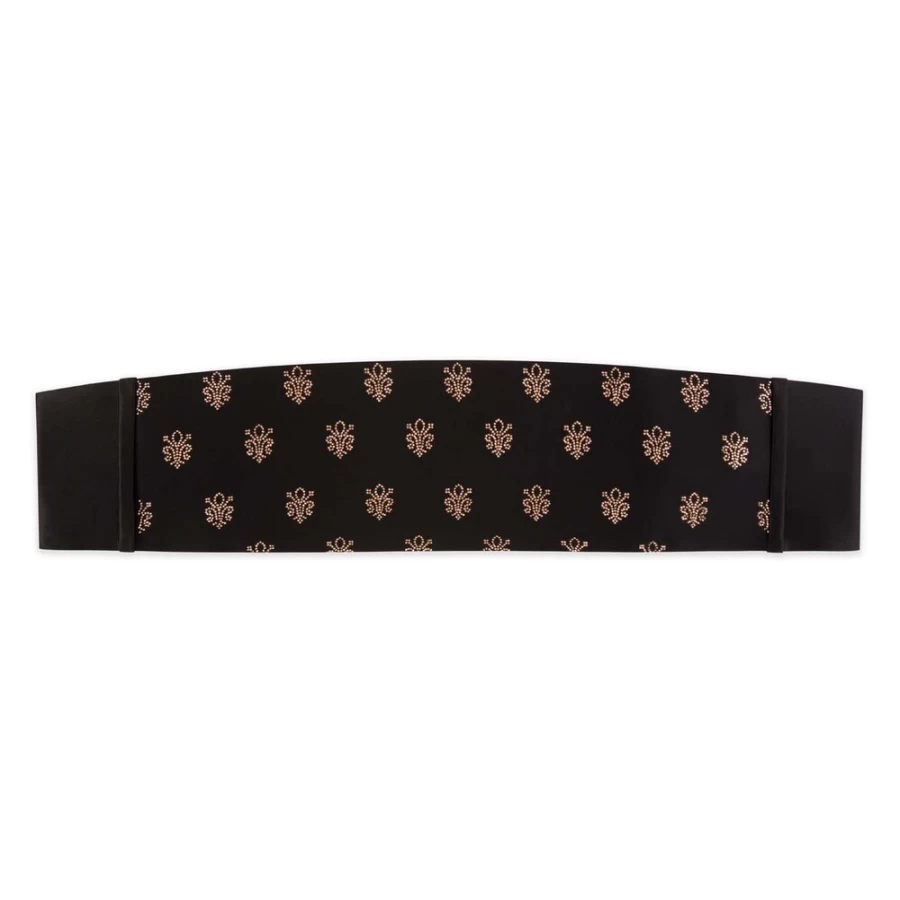 "Stefano Ricci Luxury Silk Cummerbund for Men - Elegant Formal Accessory"