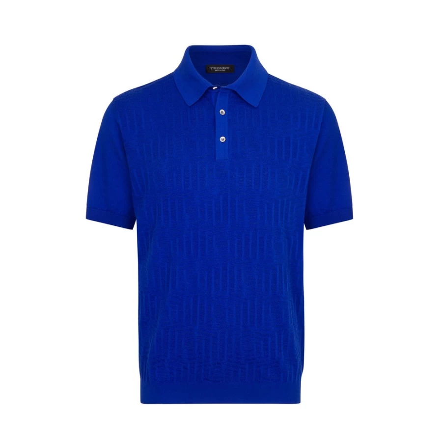 Stefano Ricci Men's Premium Three-Button Polo Shirt in Classic Color F23289_163