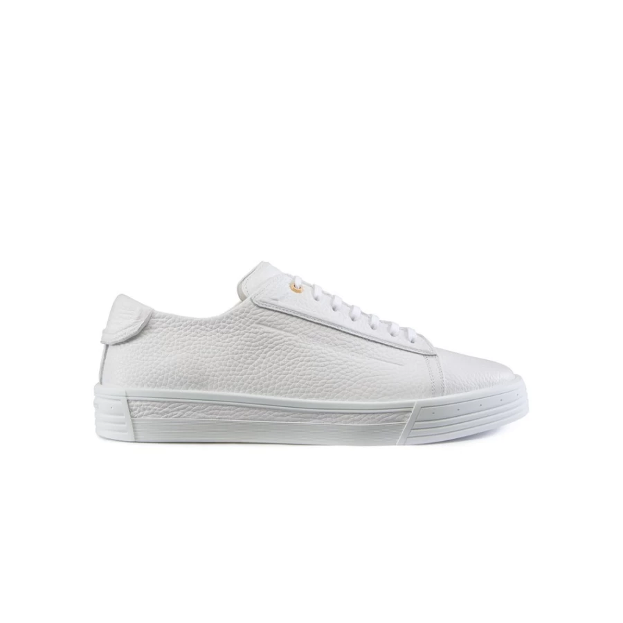 "Stefano Ricci Luxury Calfskin Leather Sneakers in Color W007 | Premium Men's Fashion Footwear"