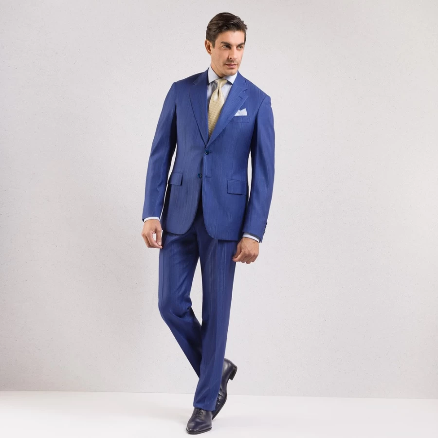 "Stefano Ricci Men's Two-Button Fiesole Suit – Premium Luxury Tailored Blazer"
