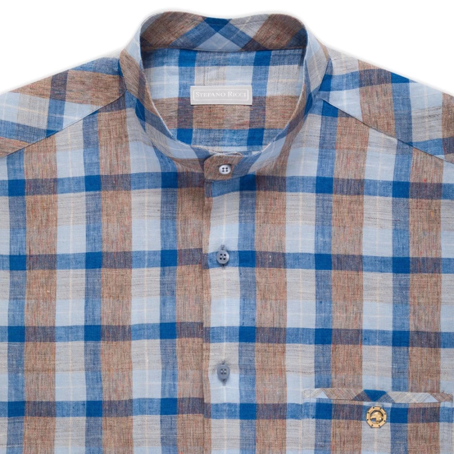 Stefano Ricci Men's Handmade Sendai Shirt - Luxury Italian Fashion
