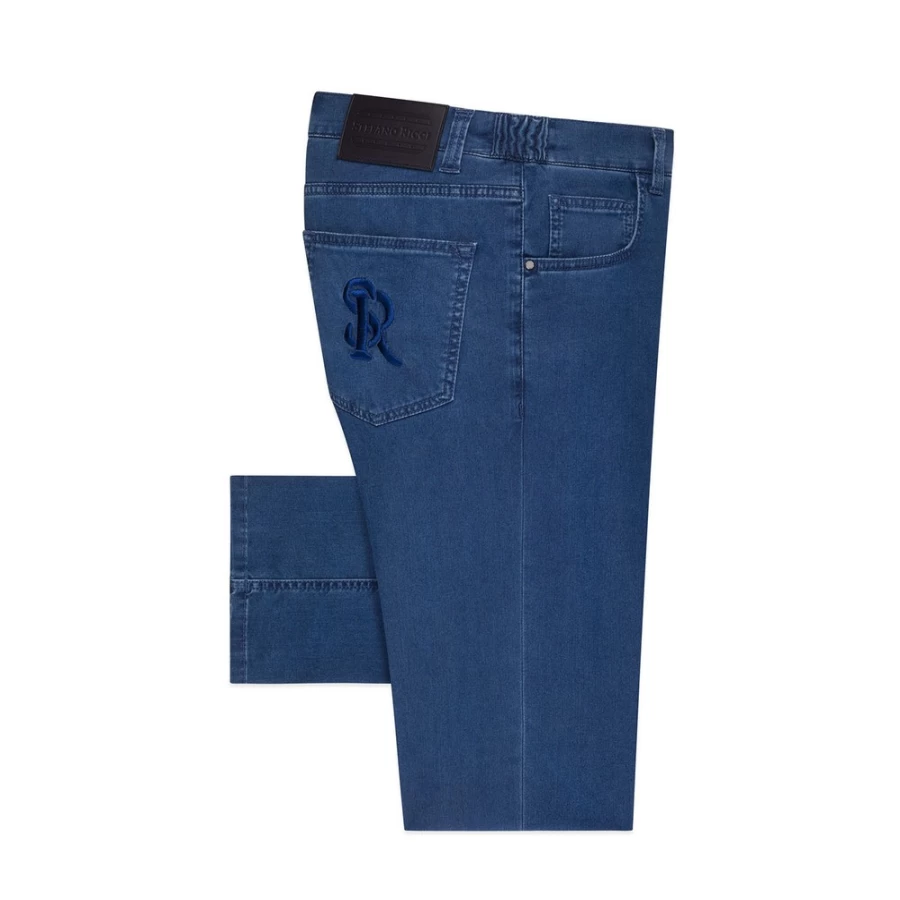 Stefano Ricci Luxury Men's Premium Jeans - High-End Designer Denim for Men