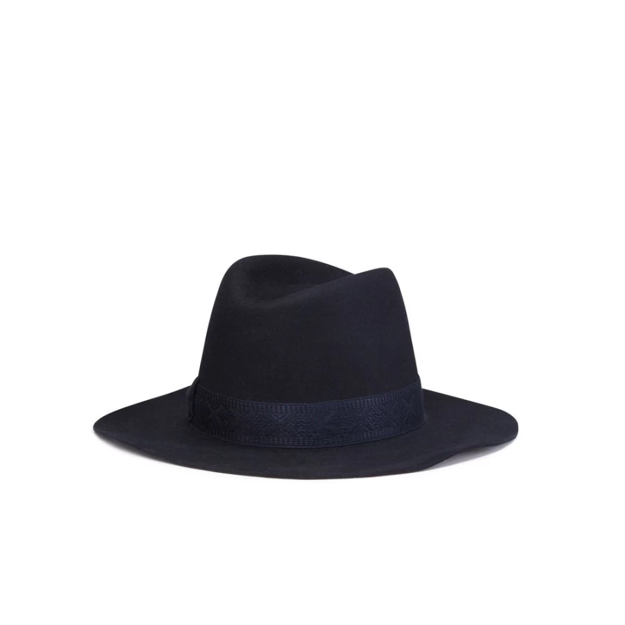 "Stefano Ricci Handmade Fedora Hat for Men – Premium B013 Brown Wool Felt"