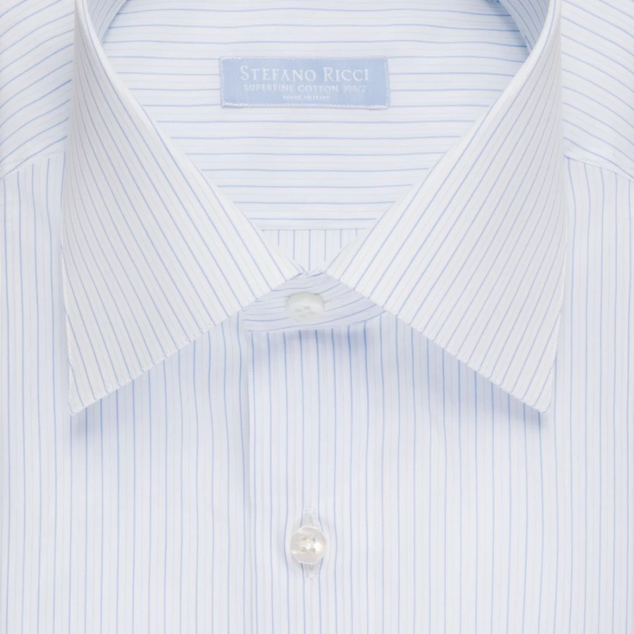 Stefano Ricci Men's Handmade Asti Shirt – Premium Luxury Cotton Dress Shirt