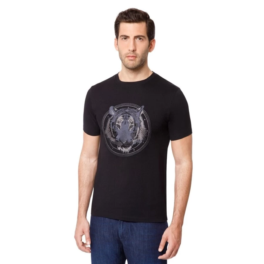 Stefano Ricci Men's Premium Short Sleeve Crew Neck T-Shirt