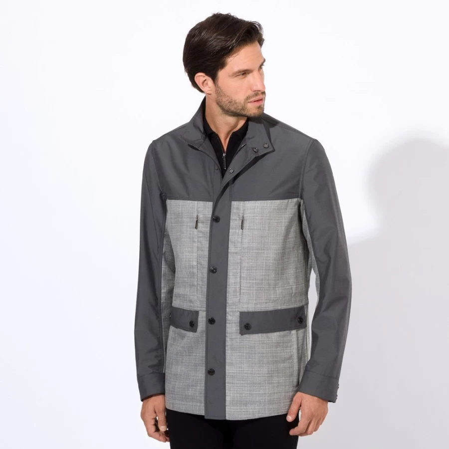 Stefano Ricci Men's Luxury Field Jacket – Premium Outdoor Coat for Stylish Exploration