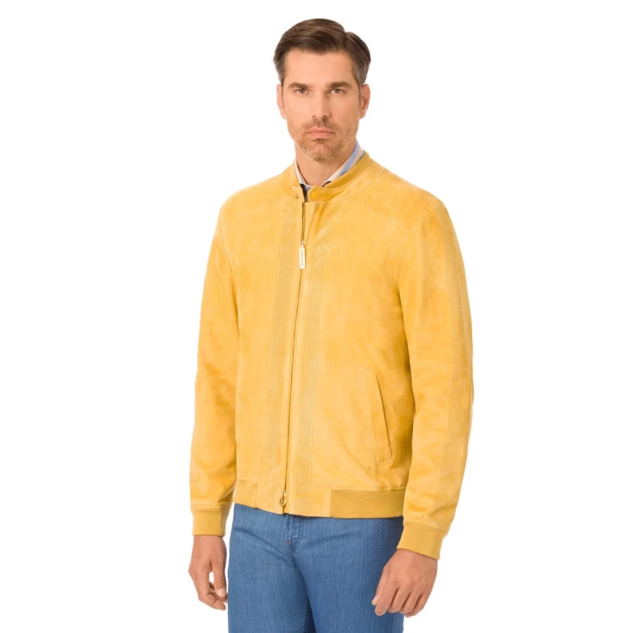 Stefano Ricci Men's Suede Blouson Jacket – Premium Luxury Outerwear