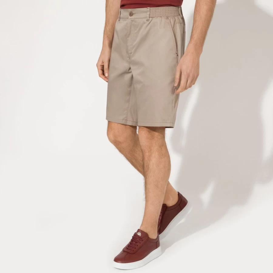 Stefano Ricci Men's Bermuda Shorts | Luxury Cotton Summer Casual Shorts for Men