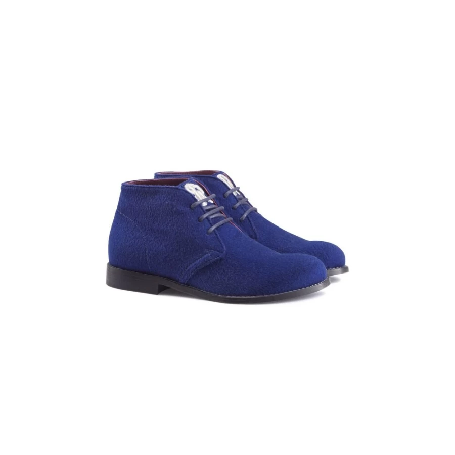Stefano Ricci Junior Cashmere Chukka Boots for Boys | Luxe Comfort & Style