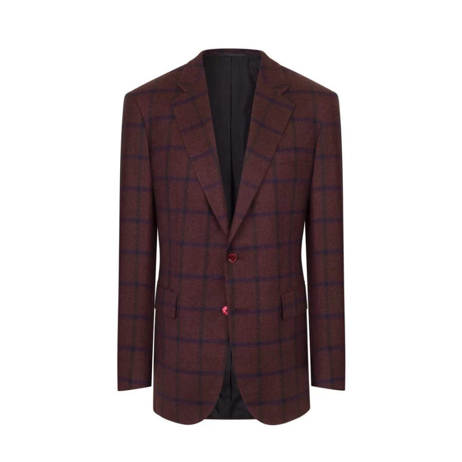 "Stefano Ricci Men's Luxury Two Button Classic Blazer – Premium Tailored Jacket"