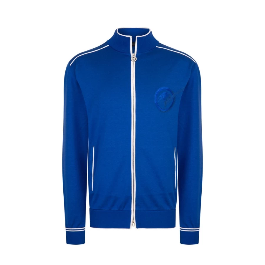 Stefano Ricci Men's Premium Jogging Suit Blouson - Luxury Tracksuit Jacket for Men