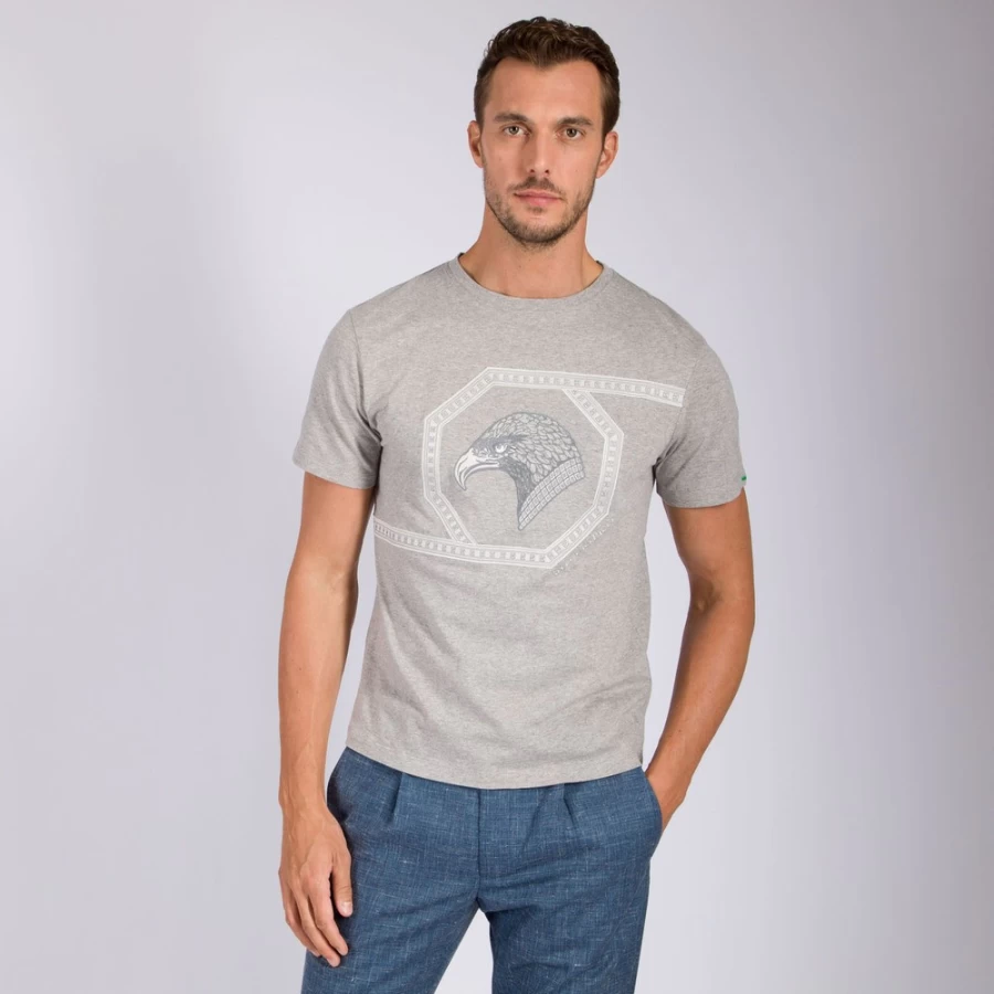 "Stefano Ricci Luxury Men's Premium Cotton T-Shirt"