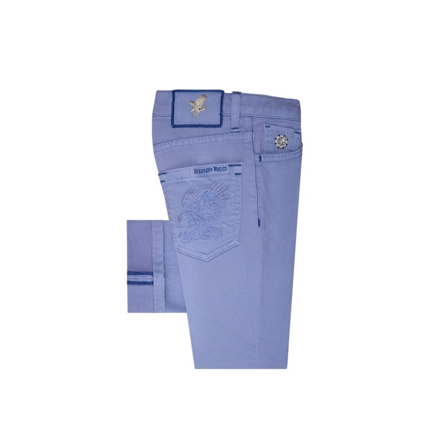 Stefano Ricci Junior Slim Fit Jeans for Stylish Comfort