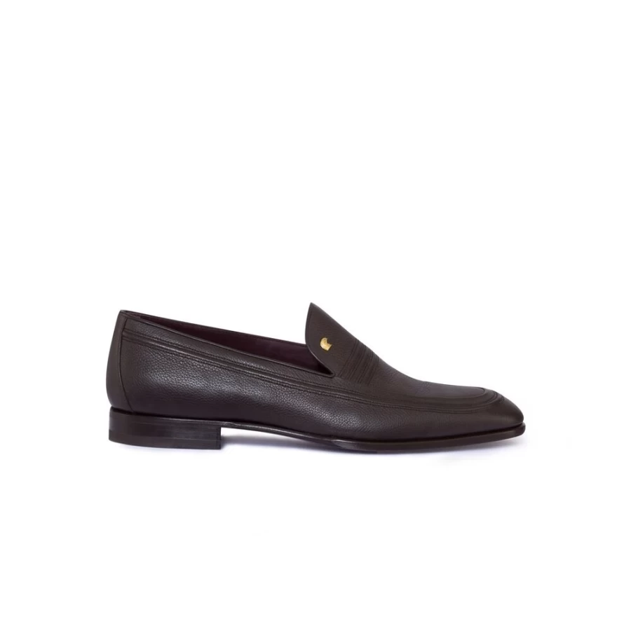 "Stefano Ricci Luxury Calfskin Loafers for Men | Premium Italian Leather Slip-On Shoes"