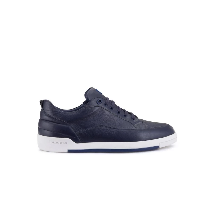 "Stefano Ricci Luxury Deerskin Sneakers for Men – Premium Handmade Italian Shoes"