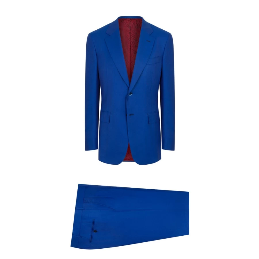 "Stefano Ricci Men's Fiesole Two-Button Suit in W915_001 Color | Premium Luxury Blazer"