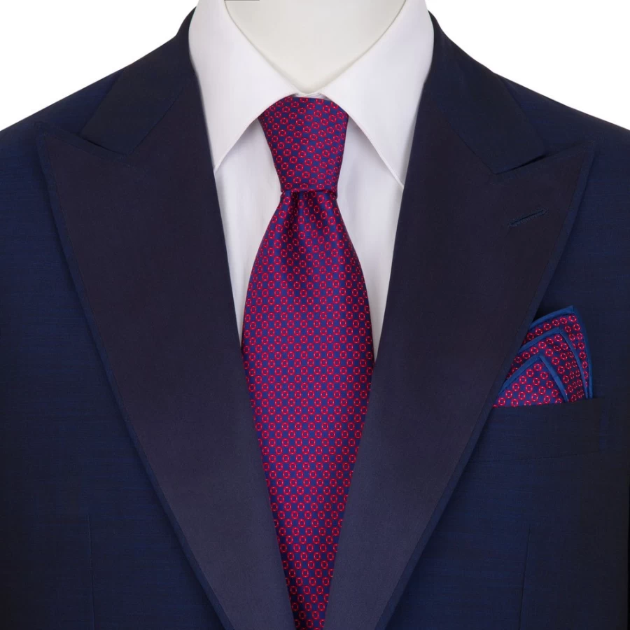 Stefano Ricci Luxury Hand-Printed Silk Tie Set in Elegant Color 37043_001