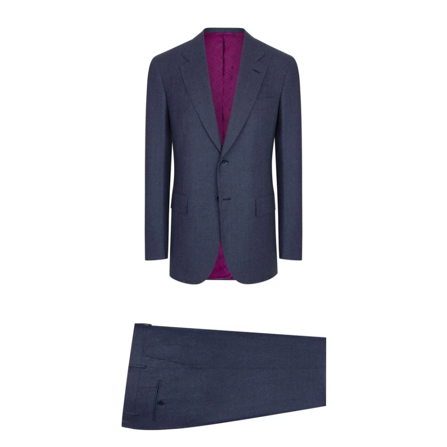 "Stefano Ricci Men's Two-Button Fiesole Suit – Premium Luxury Business Attire"
