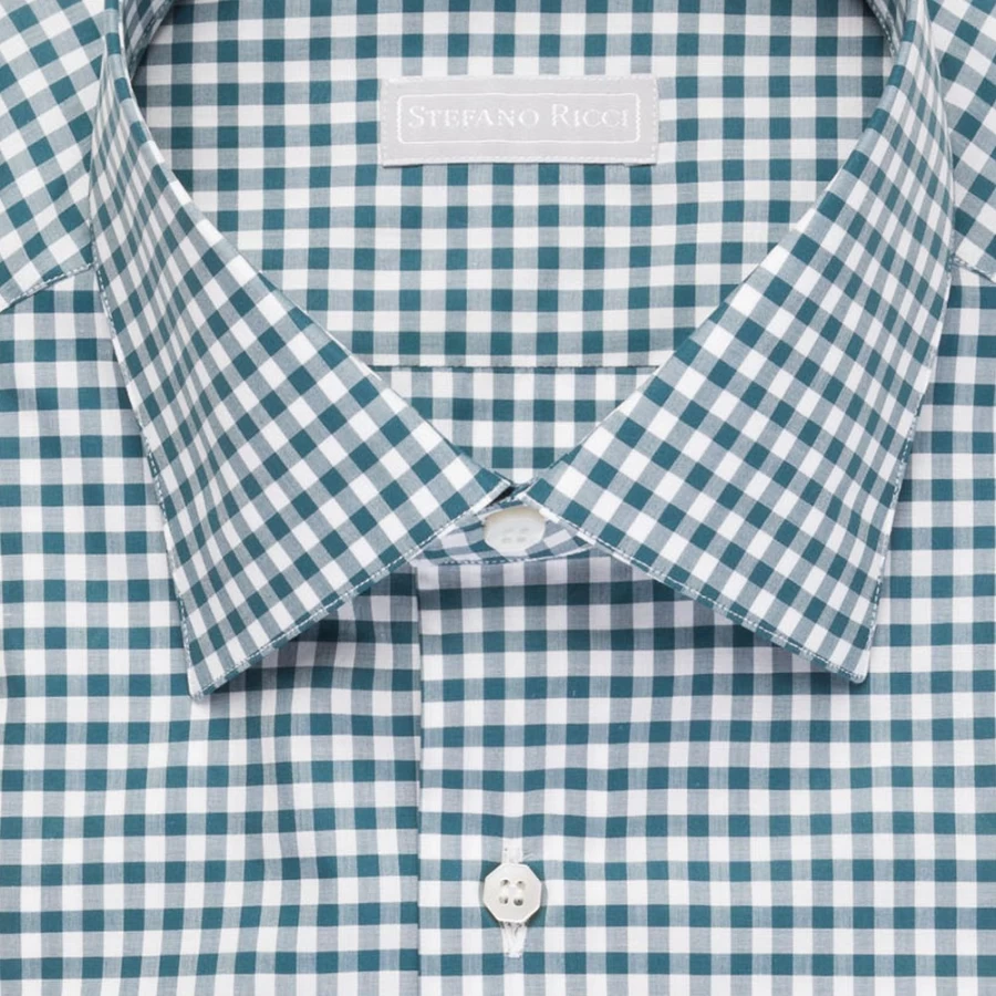 "Stefano Ricci Men's Handmade Alba Shirt – Luxury Italian Designer Dress Shirt"