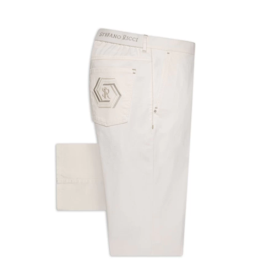 "Stefano Ricci Men's Luxury Casual Trousers for Elegant Comfort"
