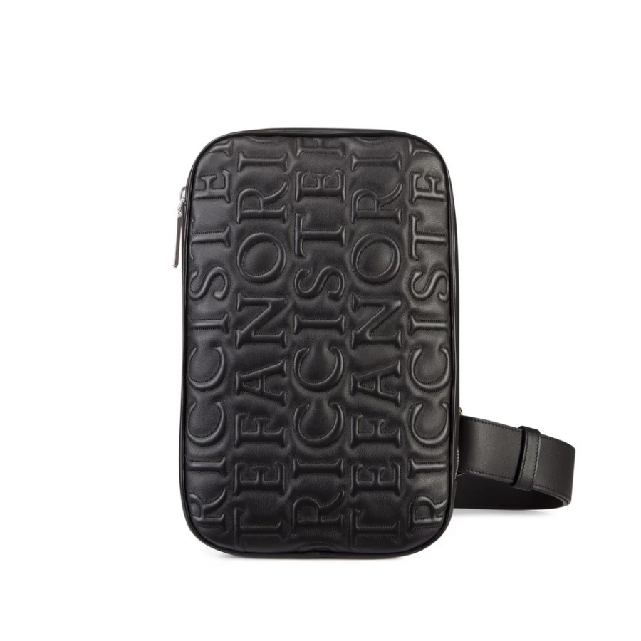 Stefano Ricci Handmade Genuine Calfskin Leather Sling Backpack for Men & Women