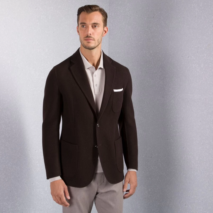 Stefano Ricci Men's Deconstructed Two-Button Jacket in W0004M_8022 Color