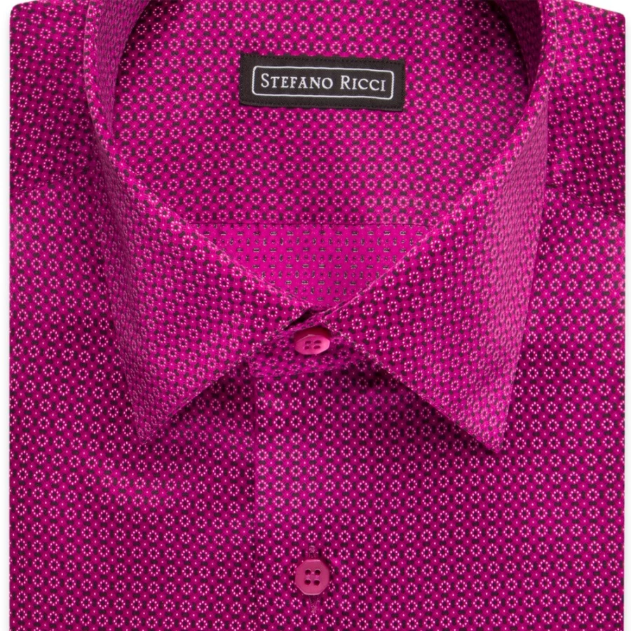 "Stefano Ricci Handmade Men's Ivrea Shirt – Premium Luxury Dress Shirt"